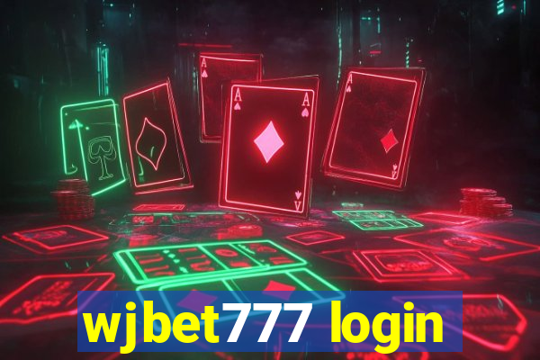 wjbet777 login